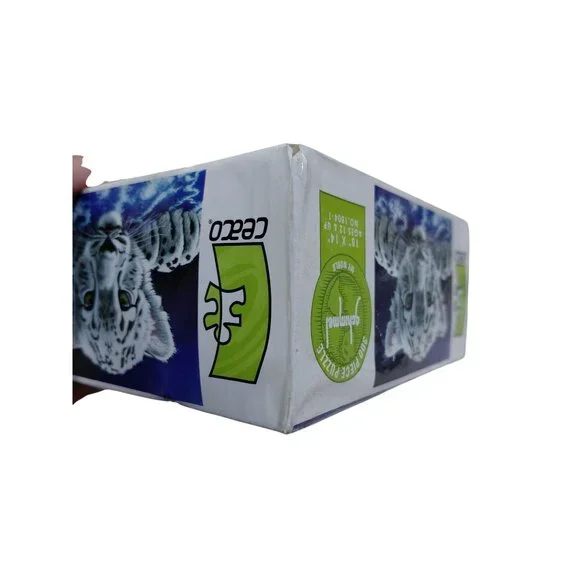 Vtg 2004 NOS Schimmel 300-Piece Snow Leopard Puzzle By Ceaco Ages 12+ My World - Picture 5 of 6